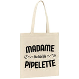 Tote bag Madame pipelette 