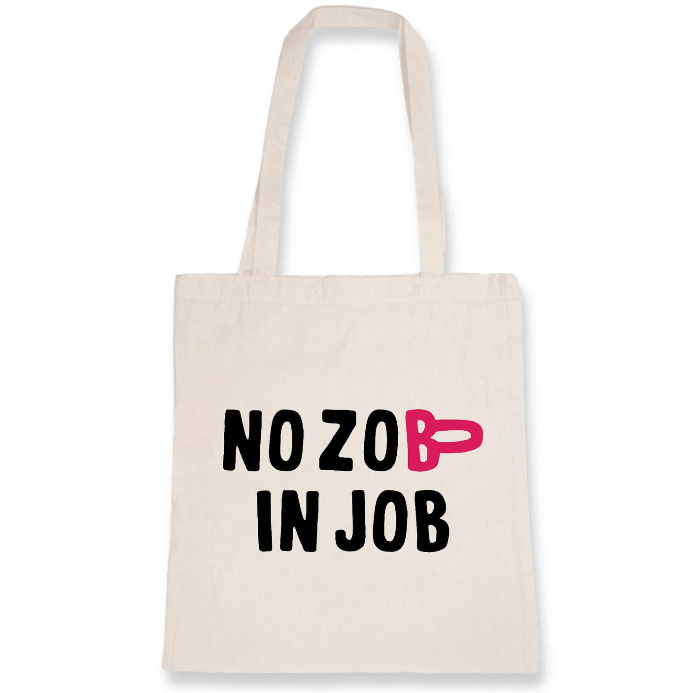 Tote bag No zob in job 