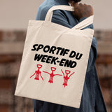 Tote bag Sportif du week-end Beige